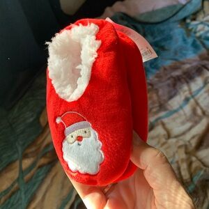 Carter's Red Santa Kids Slippers